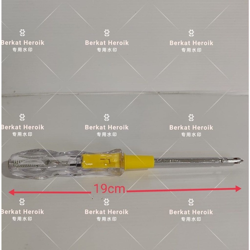 Tespen Bolak Balik 2 Way/obeng tespen bolak balik /test pen listrik /bahan  bagus