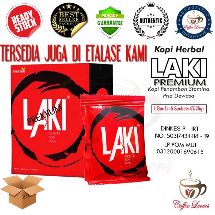 ASLI LAKI COFFEE - KOPI LAKI 5 SACHET (BOX) 