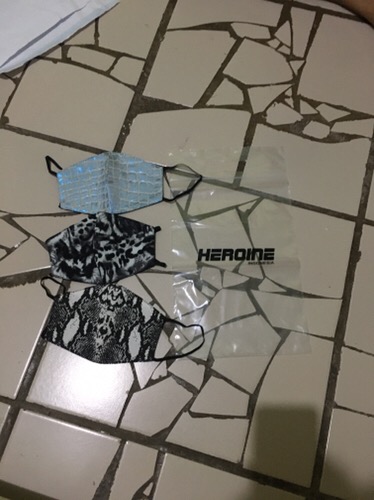 2-ply (bundle 3-mask) (tanpa Selipan Kantong) Cloth Face Mask