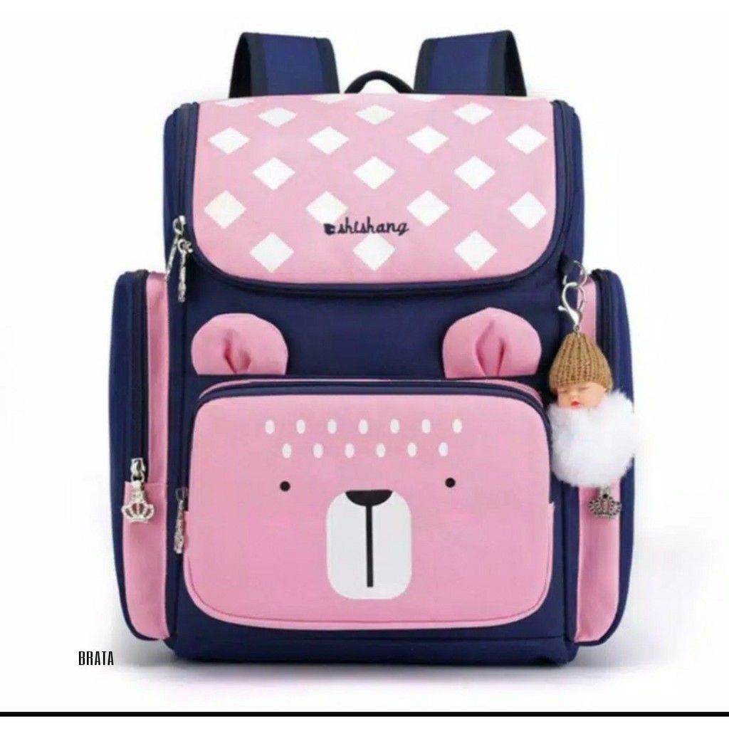 Tas ransel sekolah anak serbaguna model babybear