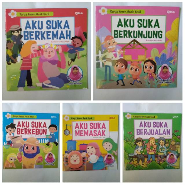 Buku anak islam - Karya Keren Anak Kecil - ada 5 series