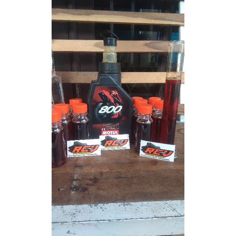 MOTUL 800 2T FACTORY LINE ROAD RACING KEMASAN ECER REPACK 100ML