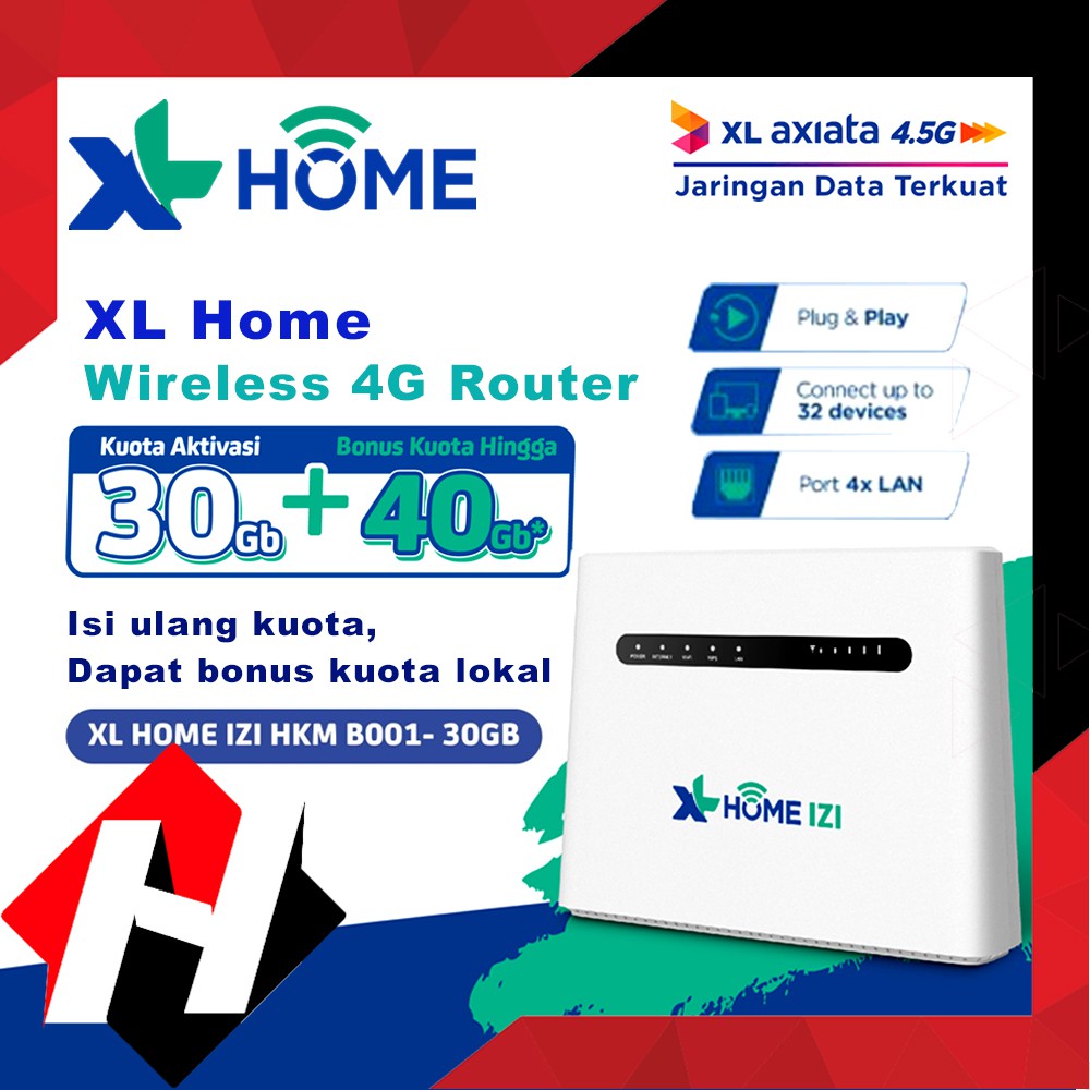 Router Wifi XL Home HKM B001 GARANSI Resmi XL