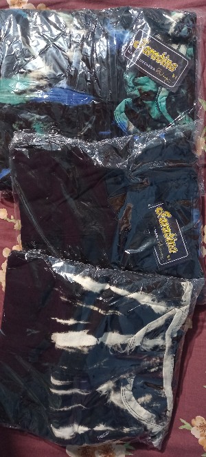 Gamis Black Tiedye Ecer Termurah