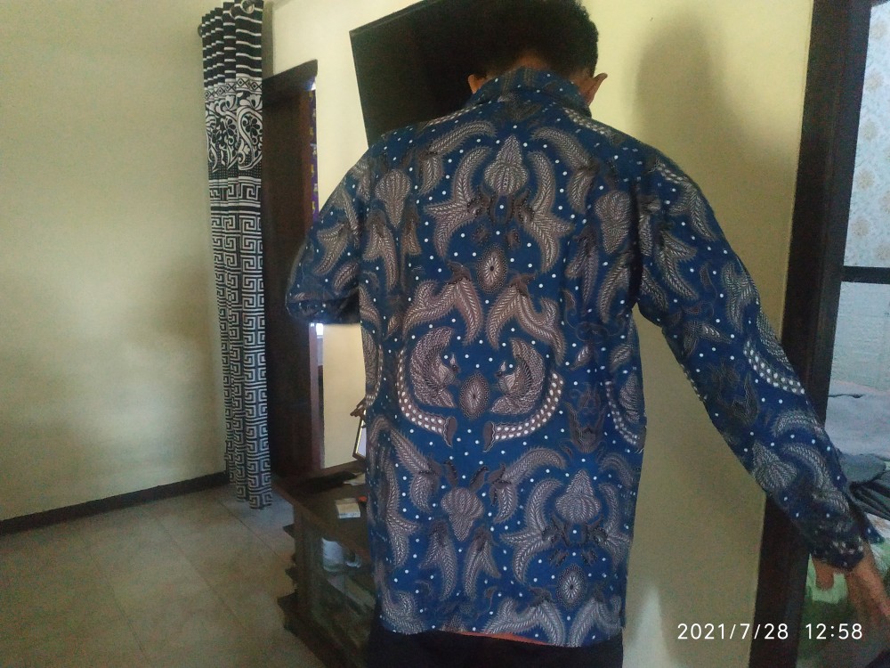 Maura Couple (cod) - Sania Ruffle Batik Couple Ori Ndoro Jowi Dnt Garansi Termurah Shopee