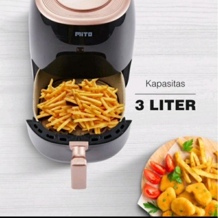 Mito Air Fryer AF2 Digifry Go 3 Liter Low Watt Airfryer AF 2