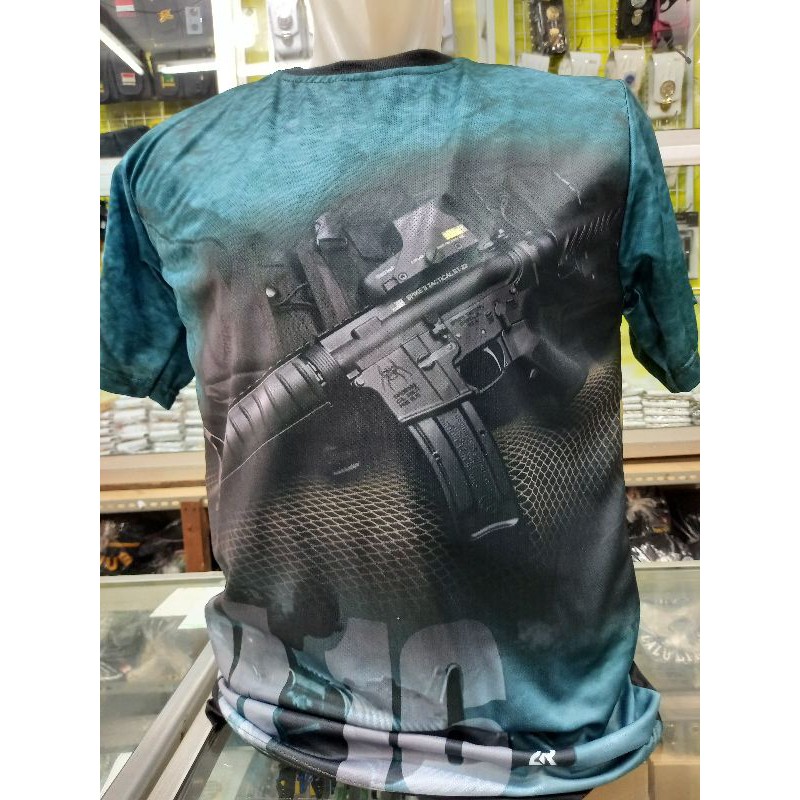 Kaos Jersey M-16 Fullprint