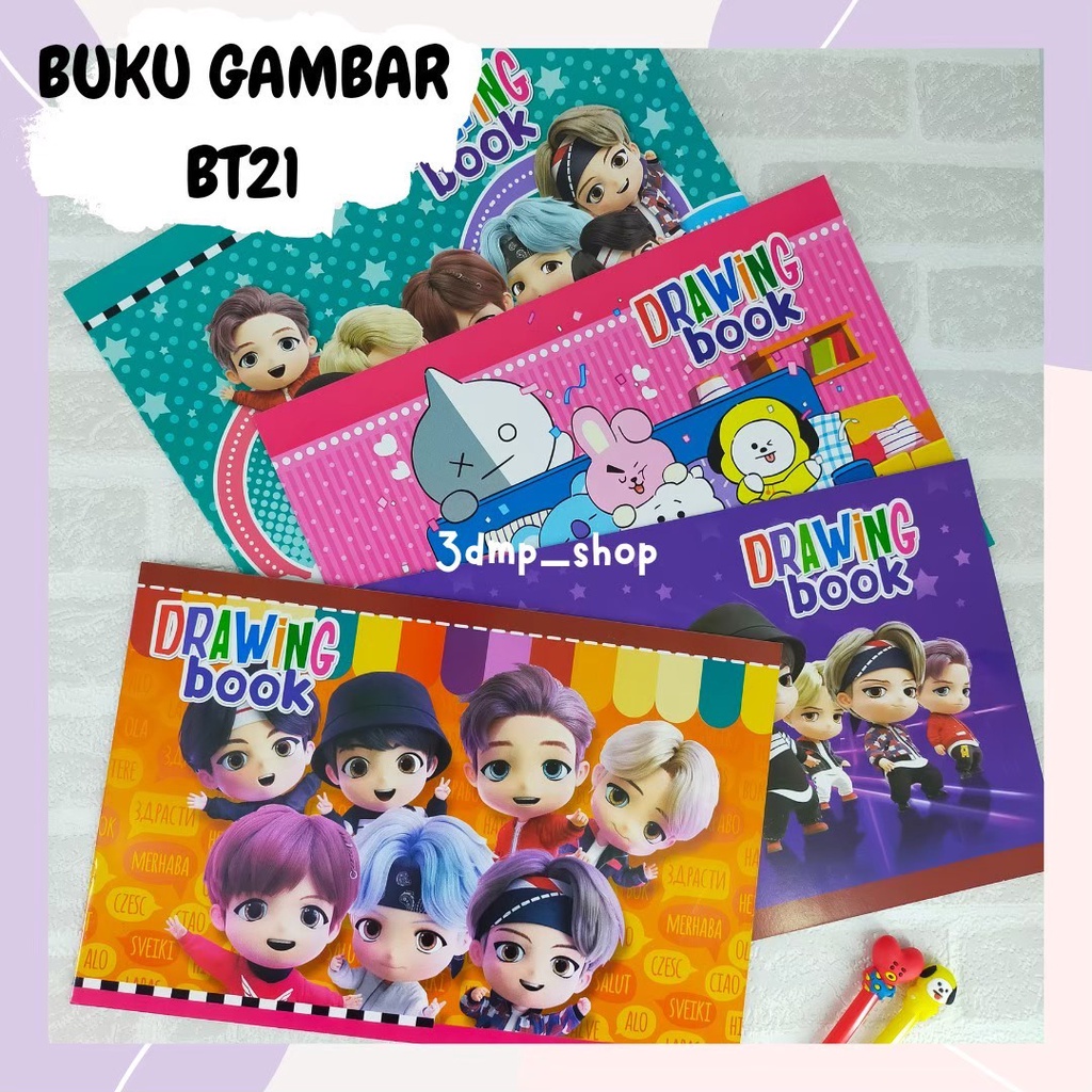 Buku gambar BT 21 BT S