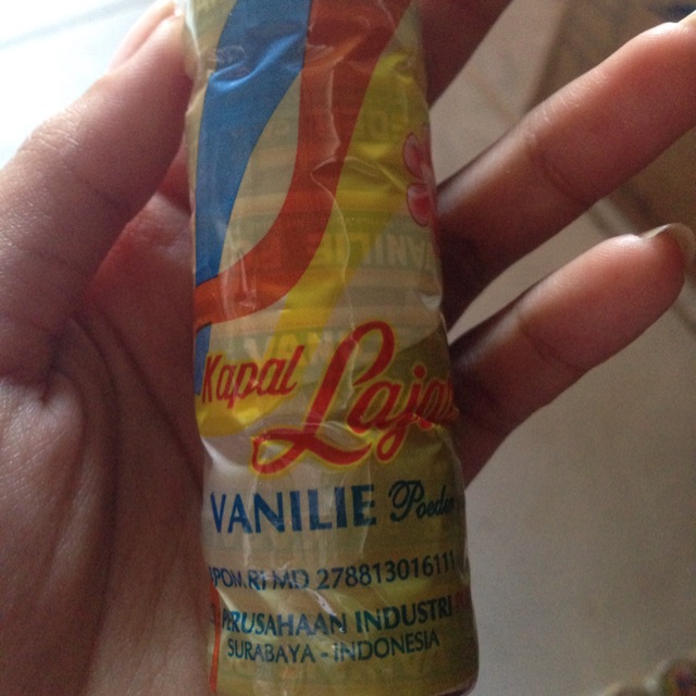 

Vanilie poeder cap kapal layar