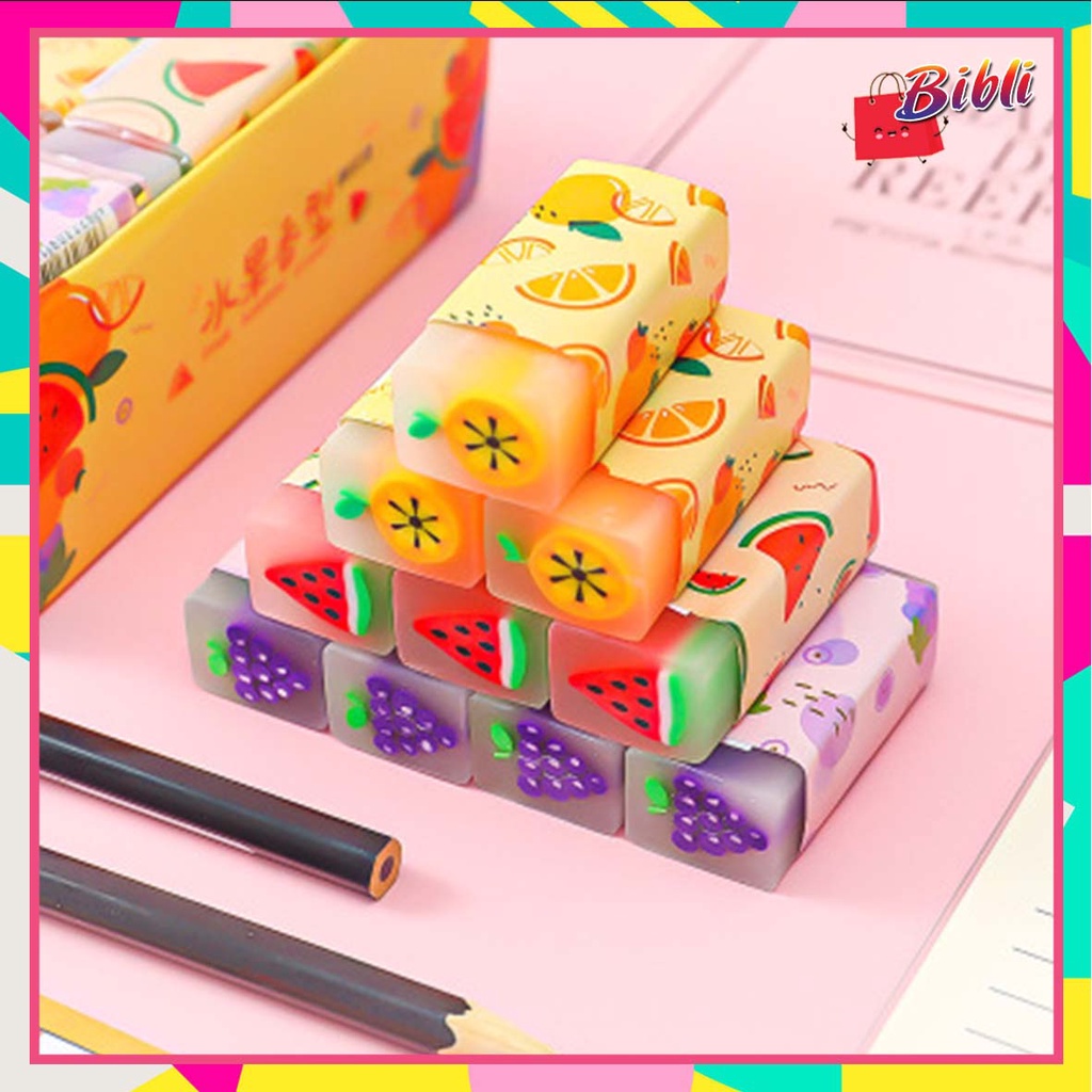 

Penghapus Pensil Motif Buah Fruits Eraser 786