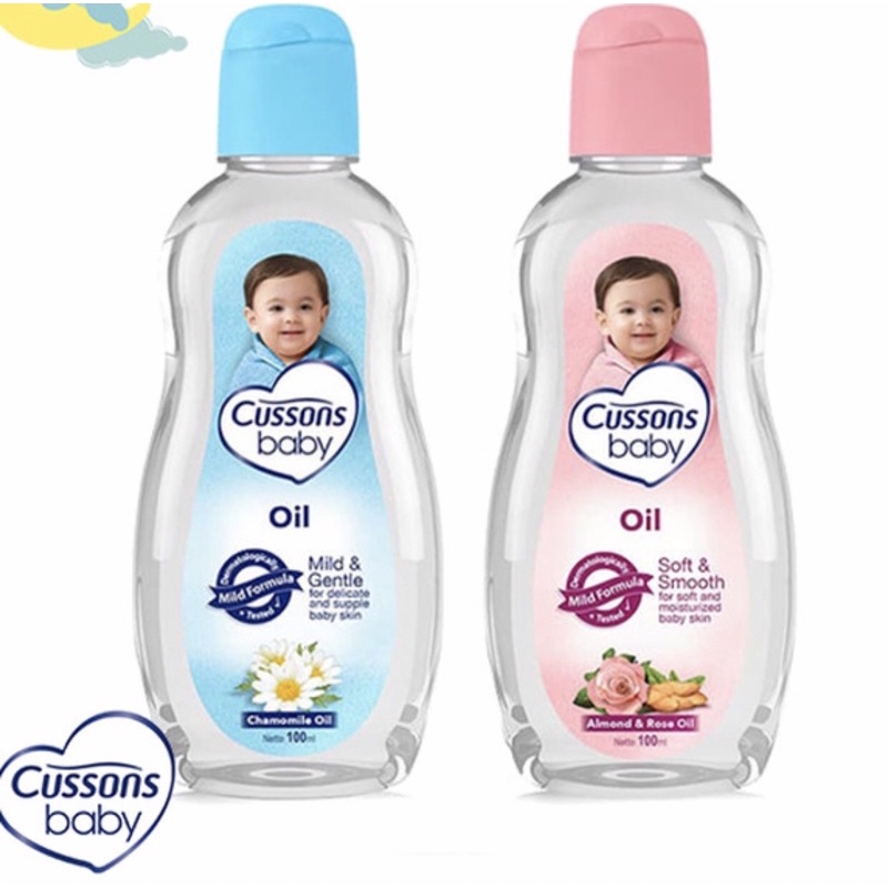 Cussons baby oil 100 ml ( baby oil menghangatkan tubuh bayi )