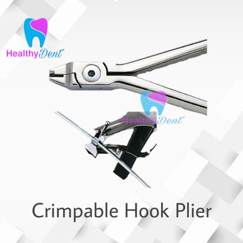 DENTAL CRIMPABLE HOOK PLIER TANG ORTHODONTIC