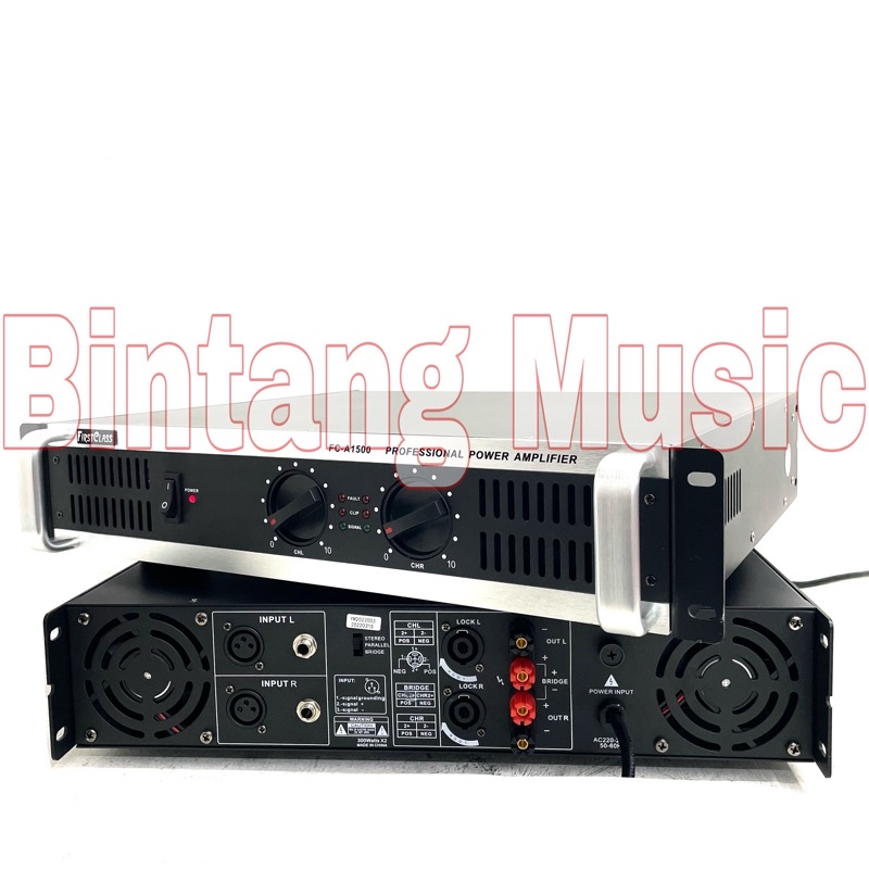 Power amplifier Firstclass FC A1500 original firstclass FC A 1500