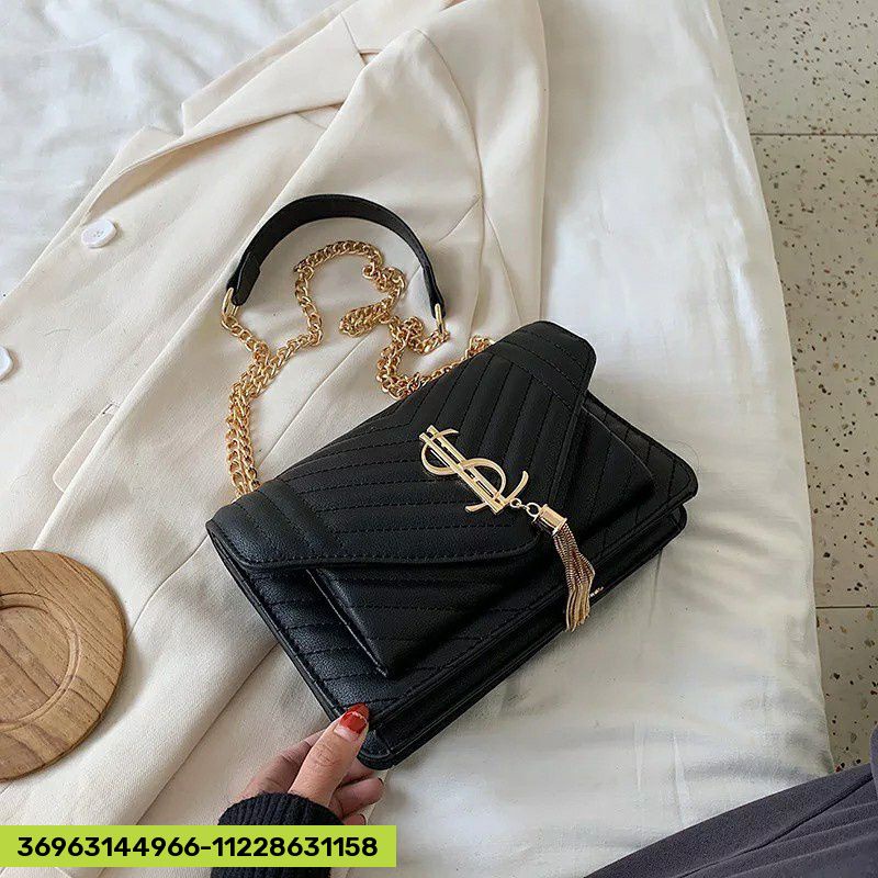 SLV Tas Selempang Wanita Tali Rantai | Tas Pesta | Tas Luxury | Tas Cantik | Tas Keren |