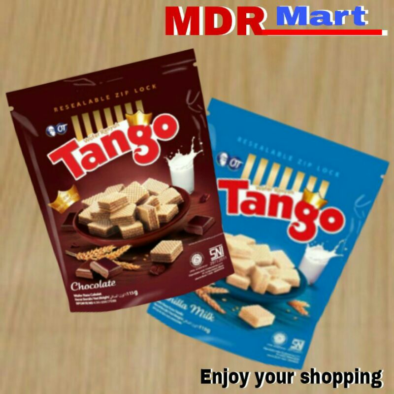 

(A) TANGO Wafer kemasan pouch 115gr