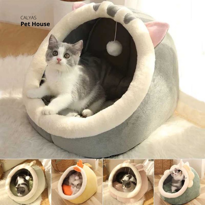 Keranjang Tempat Tidur Hewan Kucing Anjing Cat House Tent