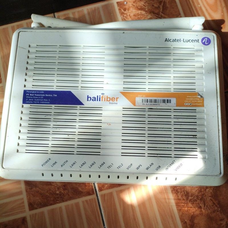 ont Alcatel model G 241w-A