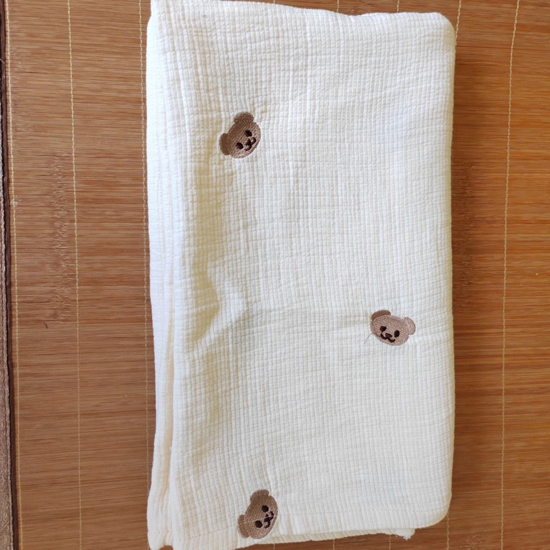 korea little bear head baby blanket 135x85cm - PCB021