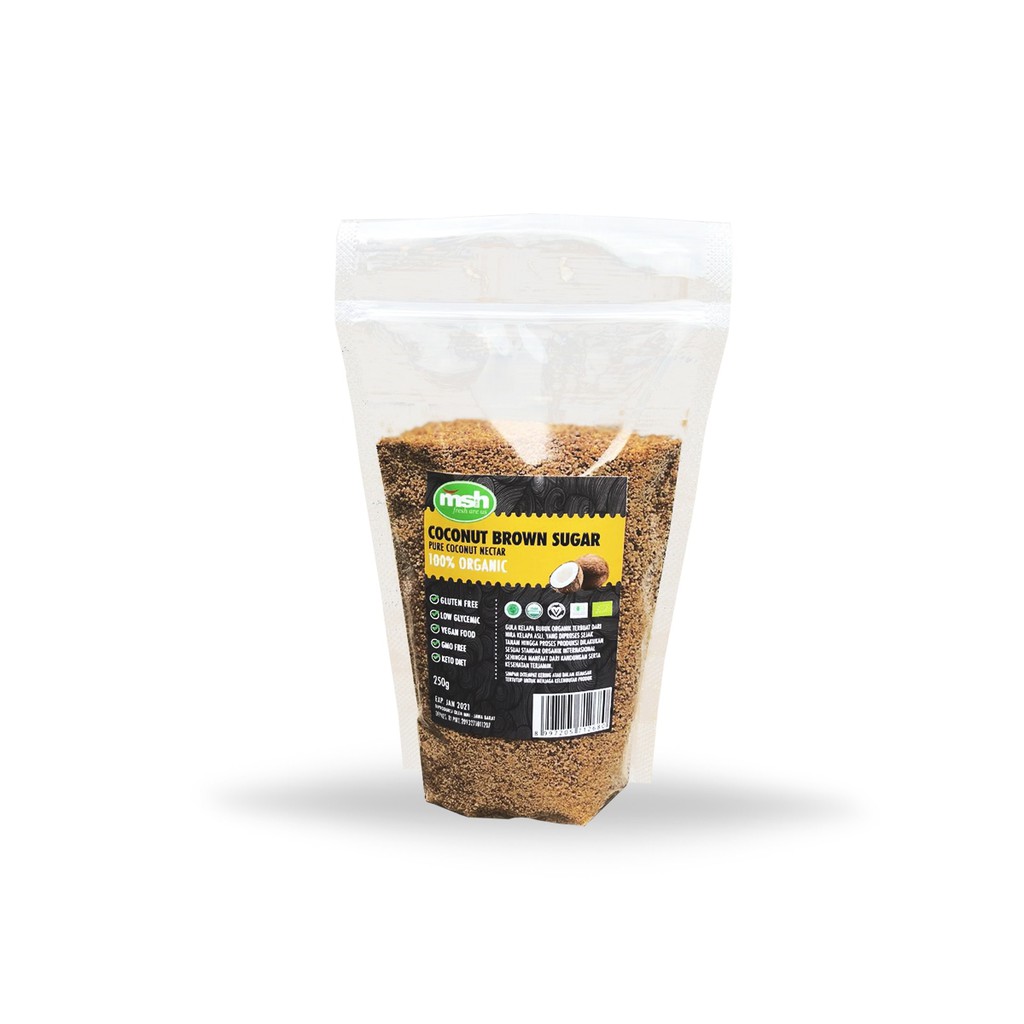 

MSH Organic Coconut Brown Sugar 250 g