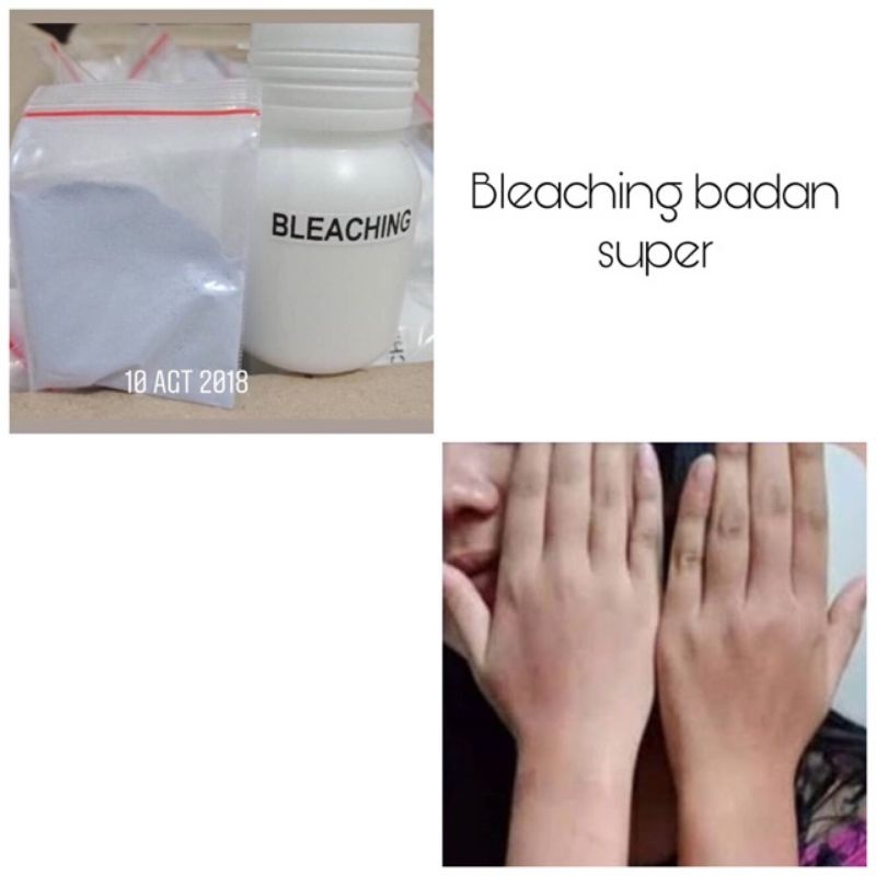 bleaching badan