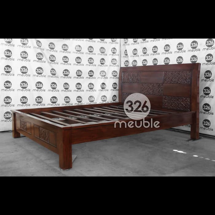  Tempat  Tidur  Minimalis Jati  Mebel Jepara  Dipan Lengkung 