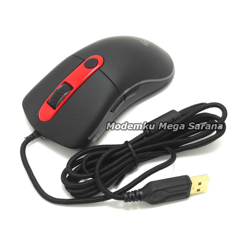 Fantech Mouse Gaming Knight X6 Macro RGB With Memory