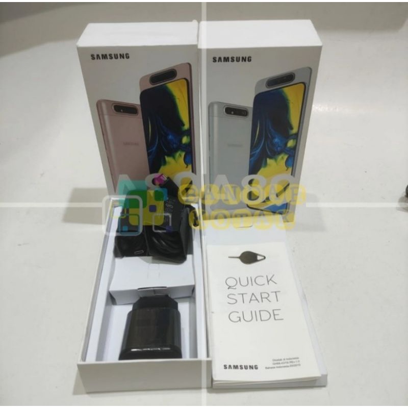 

Dus box kotak samsung A80 Full Set