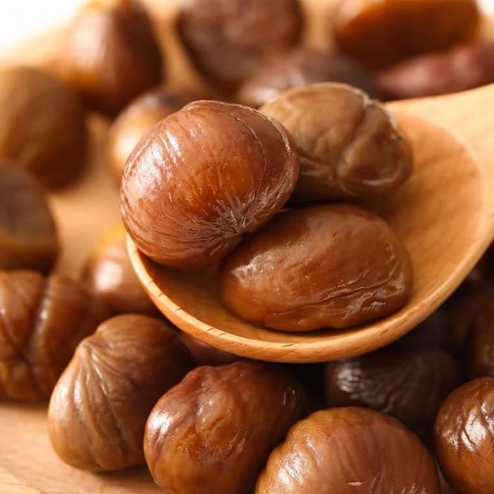 

Peeled Roasted Chestnut ready to eat Lizi Kastanye Best Seller