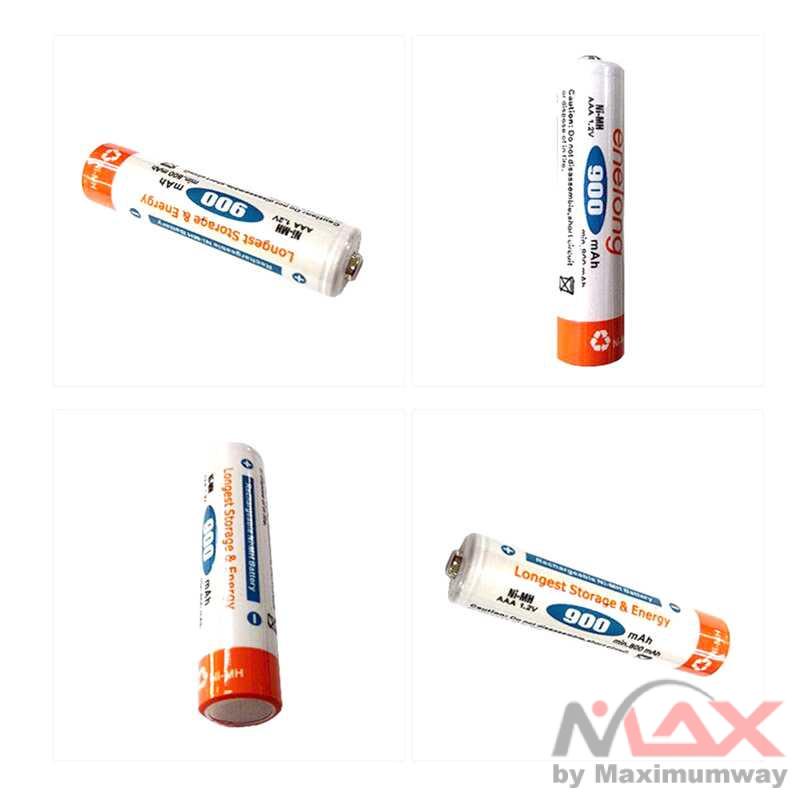 Batery AAA Recharge 4pcs Battery Batre 3A A3 Cas ulang baterai Remote TV cas ulang Batre Charger Enelong Baterai Cas Rechargeable Ni-Mh AAA 900mAh 4PCS HR03 MN2400 Batre Remote control cass ulang