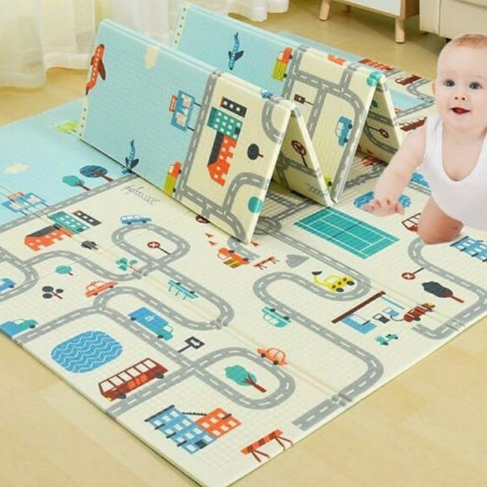 Karpet Lipat Playmat Bayi Karpet Matras MOTIF BULAK BALIK TANPA TAS Playmat Foam Lipat Playmat Matras Empuk Aman Buat Bayi TANPA TAS Motif Bolak Balik Tikar Karpet Alas Bermain Anak Matras Huruf Karpet Anak Matras Bermain Tikar Piknik