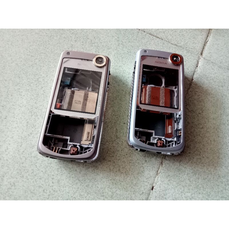 Casing Nokia 6680 Tulang Plus part Original