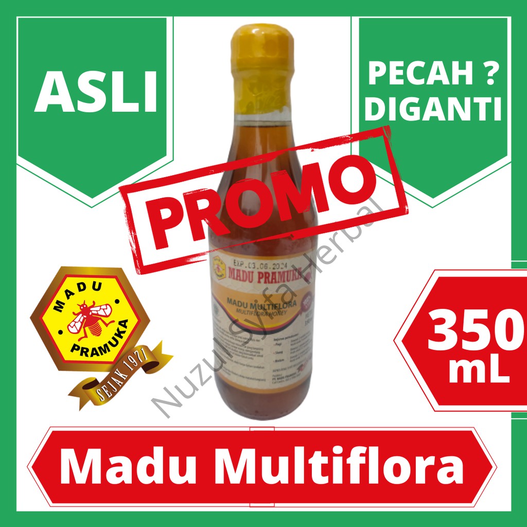 

MADU PRAMUKA ASLI Madu Multiflora Madu Pramuka Multiflora 350 ml