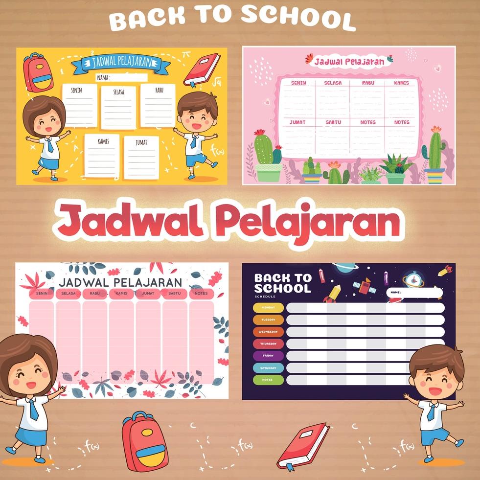 

Diskon Cuci Gudang // KnL POSTER CLEAN WIPE JADWAL PELAJARAN SEKOLAH ANAK //Harga@partai