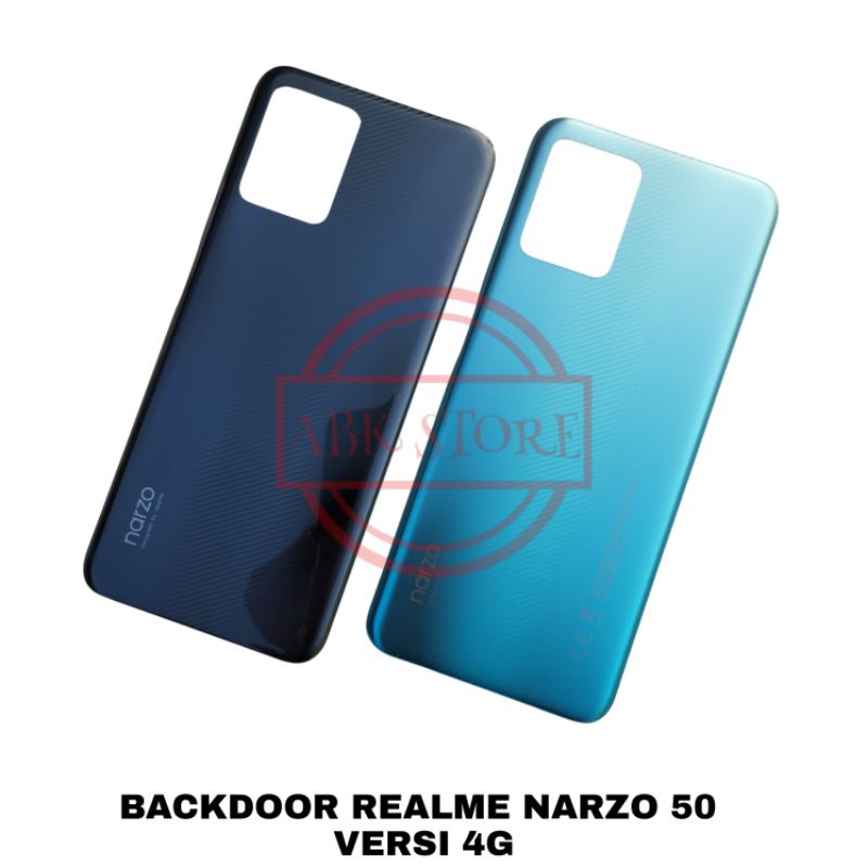 TUTUP BELAKANG BACKDOOR BACKCOVER BACK CASING REALME NARZO 50 4G