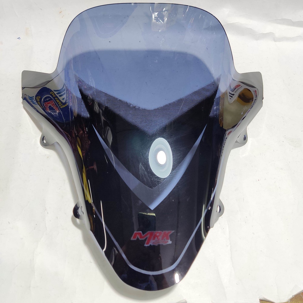 Visor PCX 160 Presisi MRK Black Series tebal 3mm