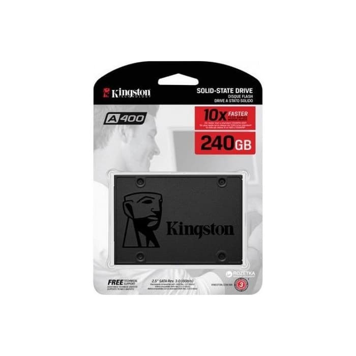 SSD KINGSTON A400 SSD SATA3 6Gb/s 240GB