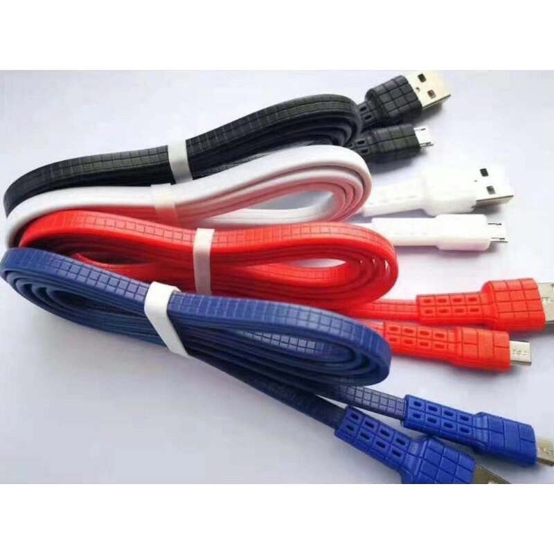 Kabel Data Warna Warni fastcharging gepeng