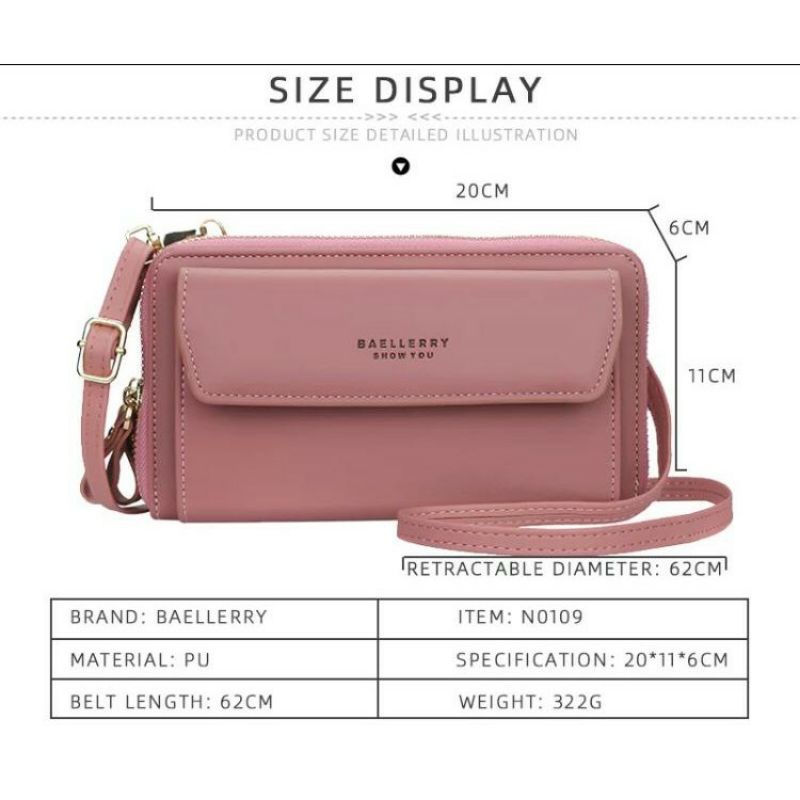 tas hp wanita tas slempang hp import