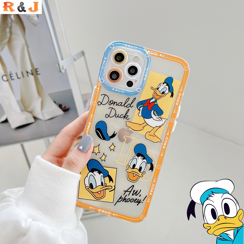 Soft Case Motif Disney Donald Duck Untuk Realme 8i 9i C35 C21Y C25Y C25 C25S C11 2021 C25S C15 C12 C2 C3 Realme5 5i 6i