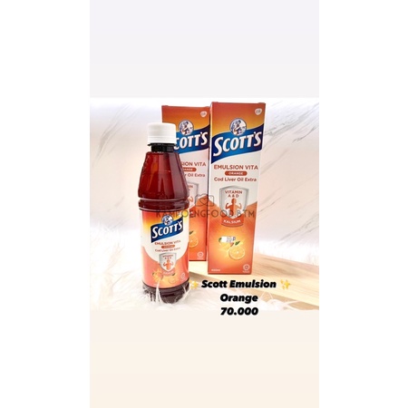 Scott emulsion Orange MALAYSIA