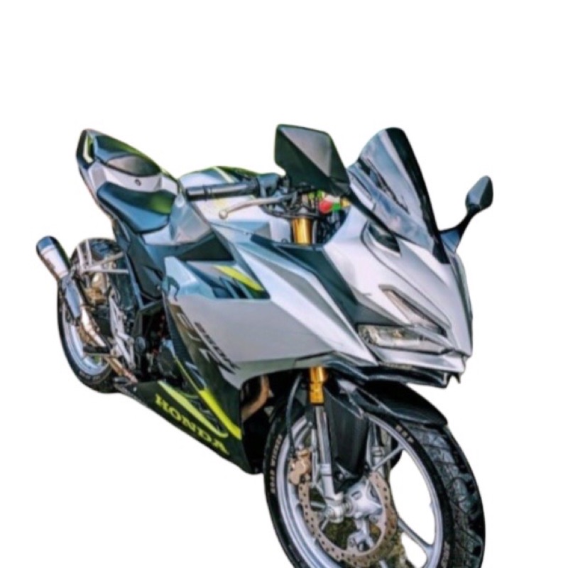 Visor Windshield Cbr 150r New 2021 Akai Racing Black Series
