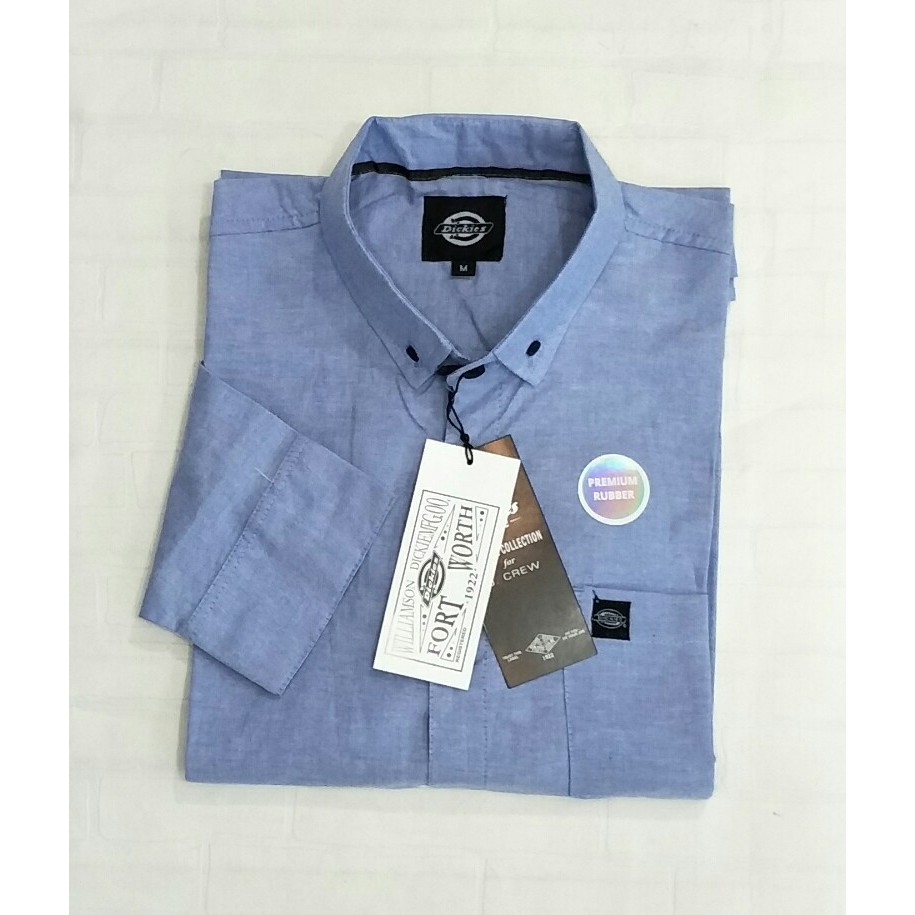 Kemeja Formal Pria Lengan Panjang ~ Kemeja Polos Oxford Premium