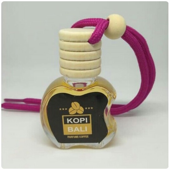 PARFUM KOPI BALI botol apel black coffe pewangi mobil pengharum ruang toilet lemari kamar baby bacarat lavender