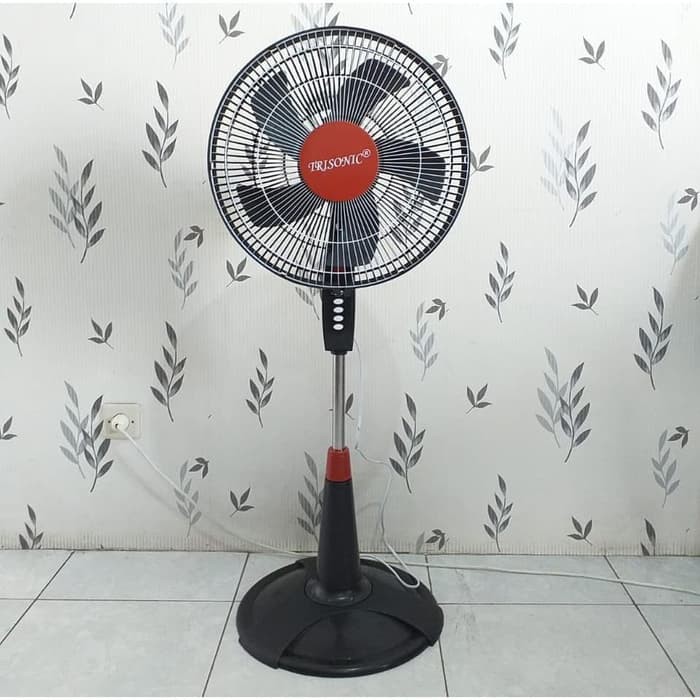 Kipas Angin Berdiri Trisonic ukuran 16 inch (PENGIRIMAN KHUSUS OJEK ONLINE)
