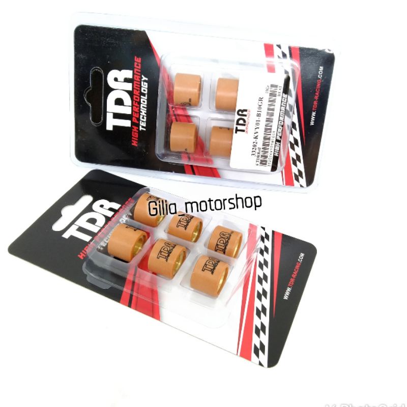 Roller Racing TDR Original isi 6 pcs Nmax Mio Xeon Lexi Vario Beat