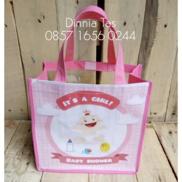 

Tas Souvenir Baby Pink