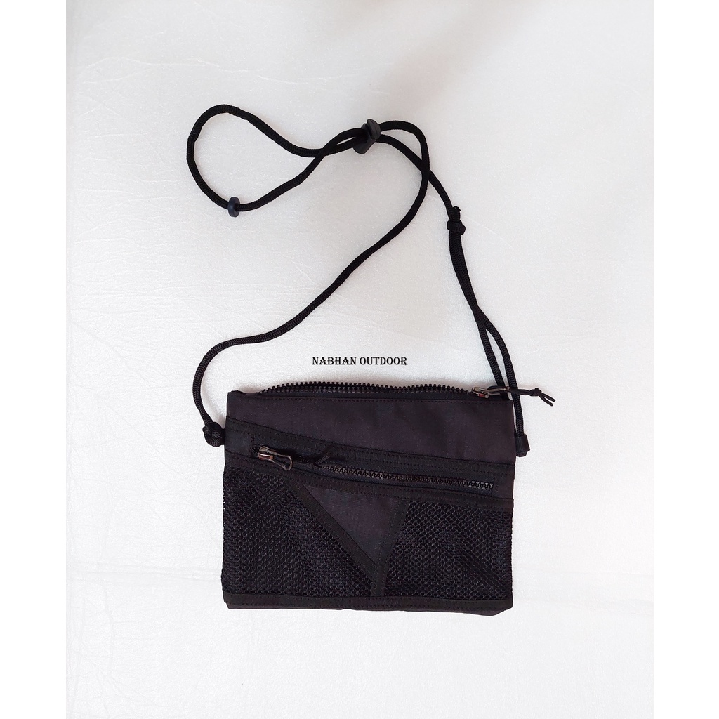 Sling Bag Mini Pria Wanita Tas Selempang Unisex Dompet Gantung