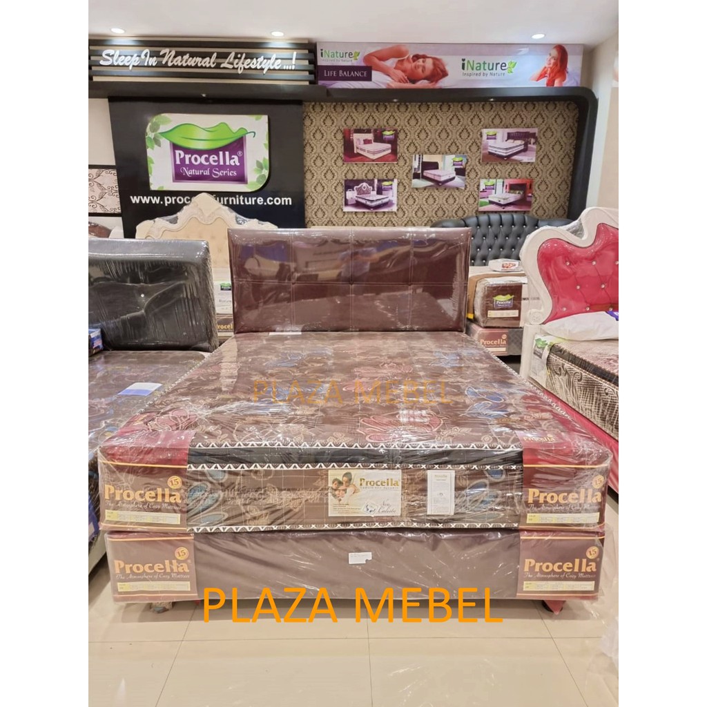 SET BED Springbed Procella Neo Calista Pillow Top ( FULLSET )