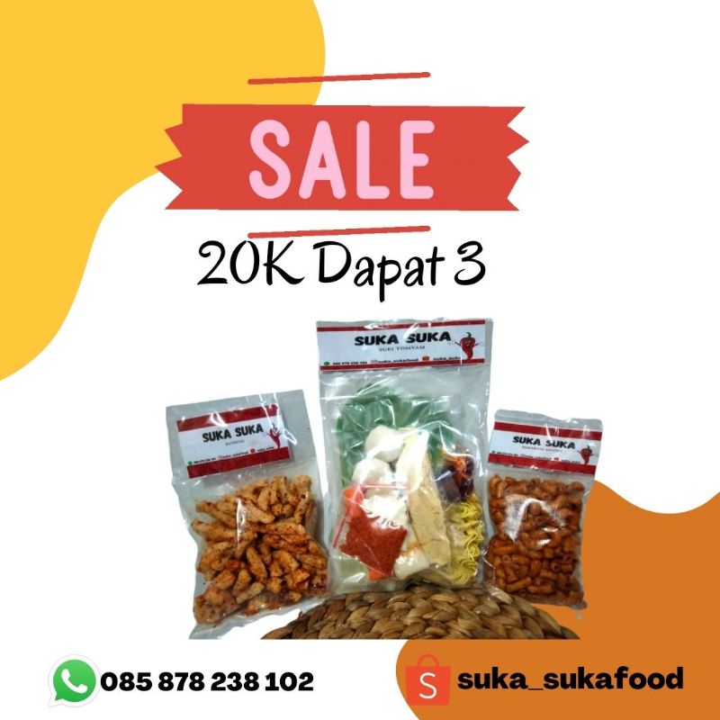 

Paket hemat suka suka