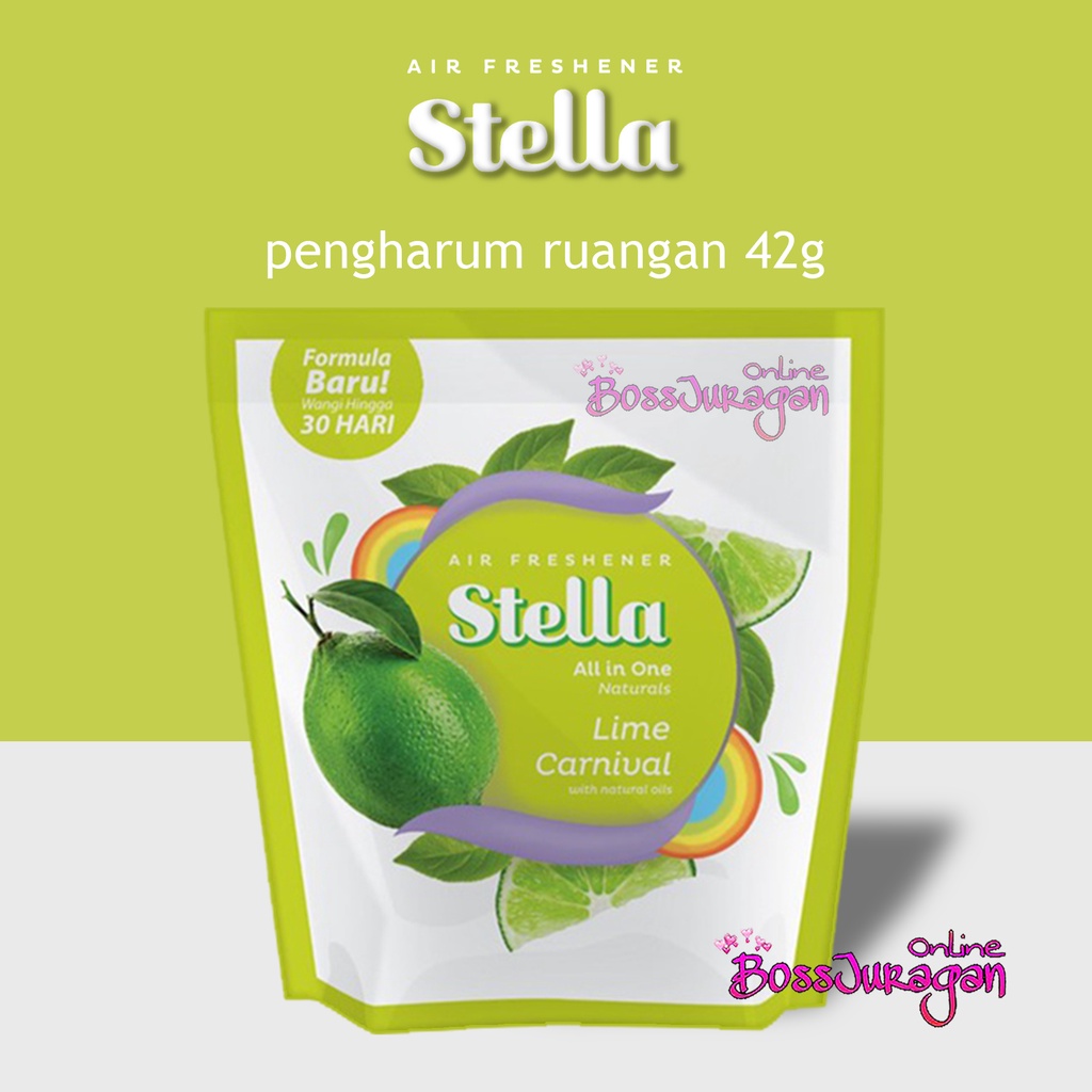 (BOSS) STELLA Pengharum Ruangan | Stella Air Freshener All in One - Stella All in One 42g